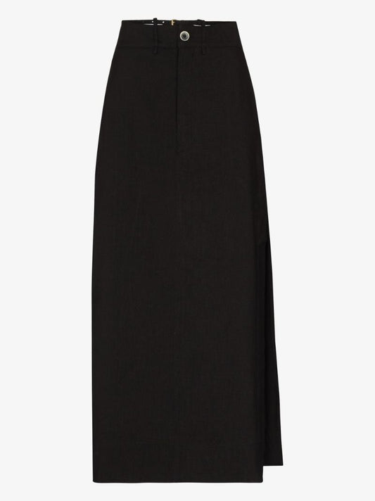 Terraio Button Waist Skirt