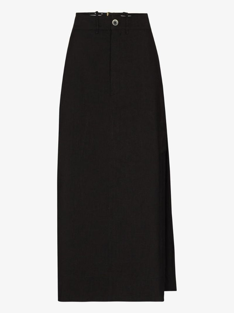 Terraio Button Waist Skirt