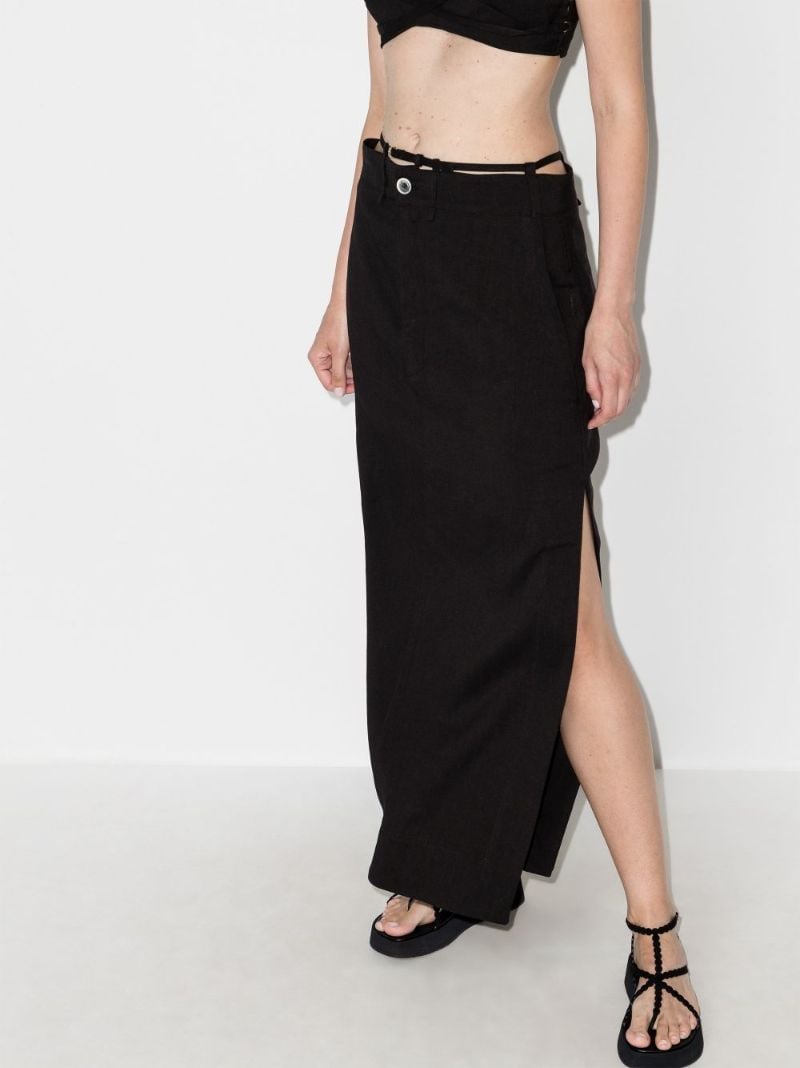 Terraio Button Waist Skirt