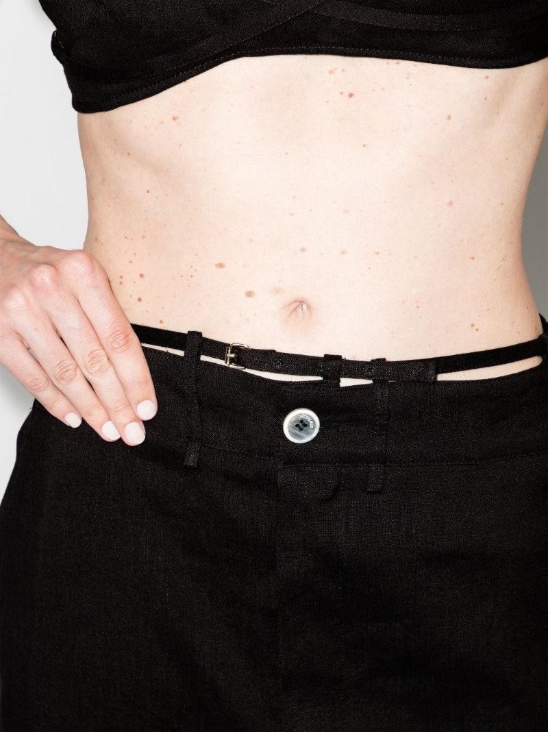 Terraio Button Waist Skirt