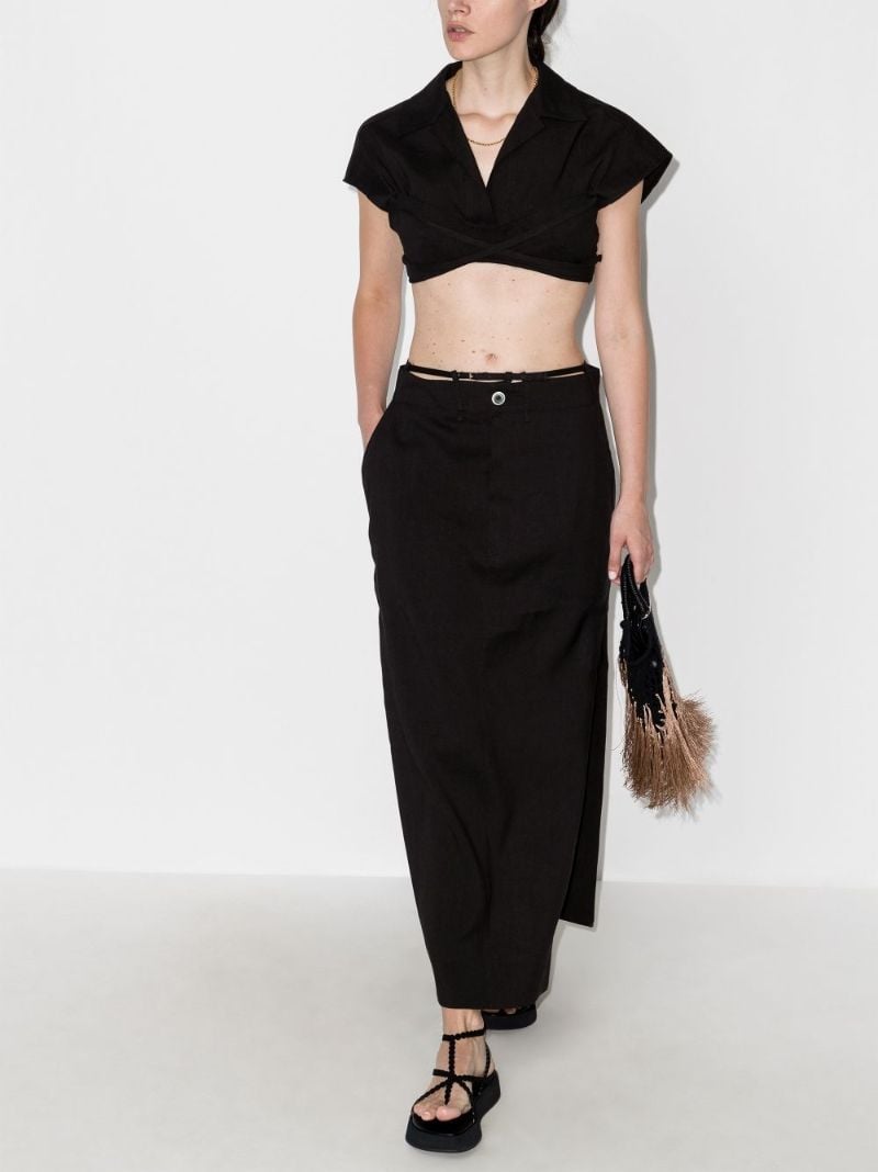 Terraio Button Waist Skirt