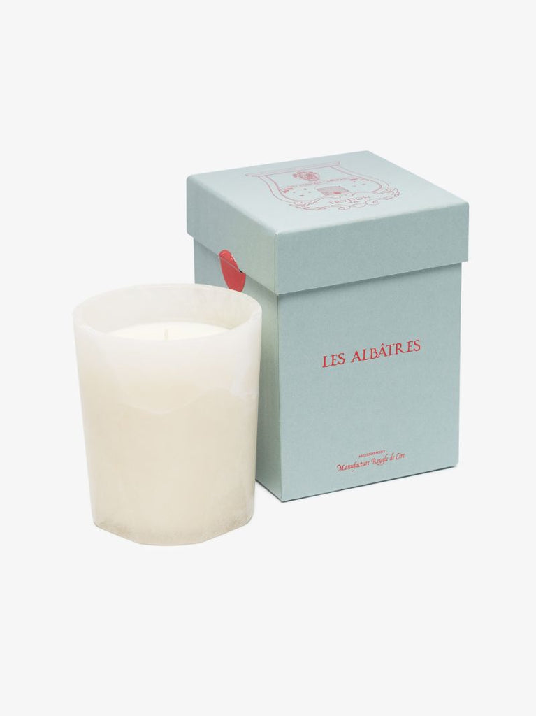 White Les AlbÃ_x0083_Â¢tres Ernesto Scented Candle