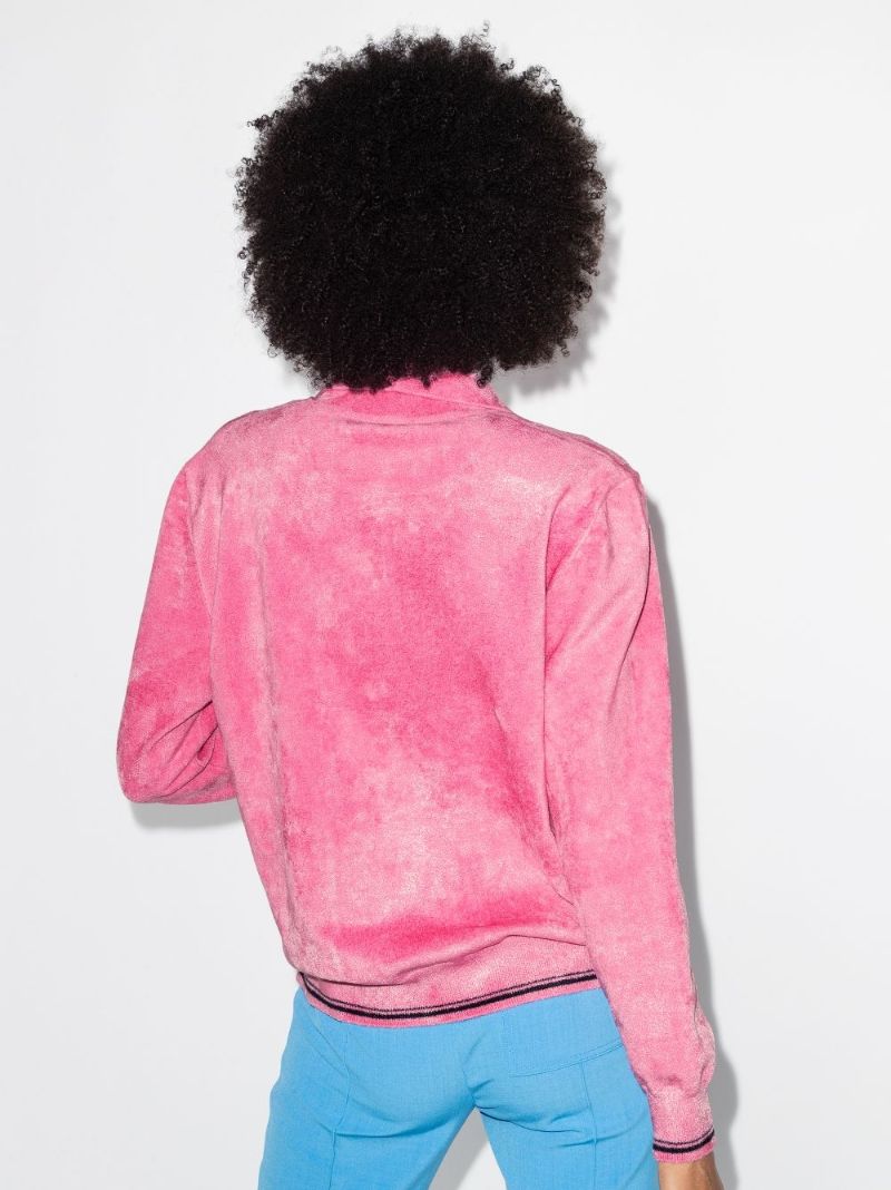 Zip-up Chenille Jacket