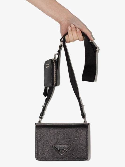 Logo-plaque Shoulder Bag