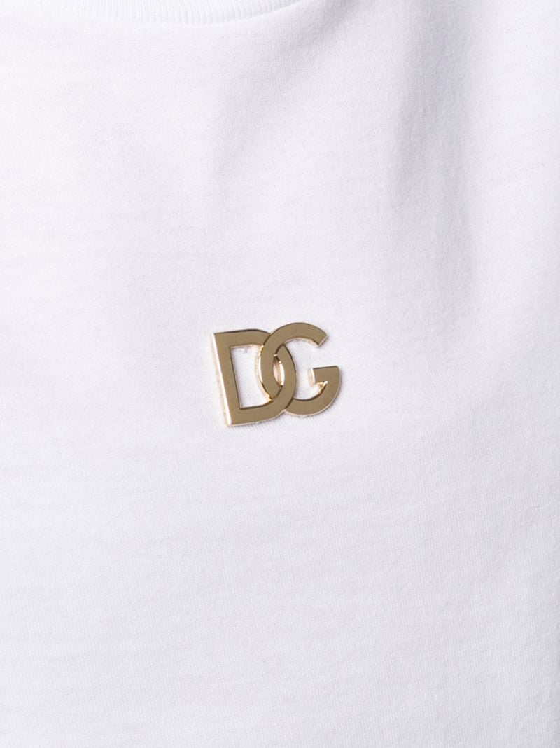 Logo Plaque Cotton T-shirt