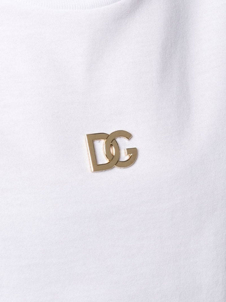 Logo Plaque Cotton T-shirt