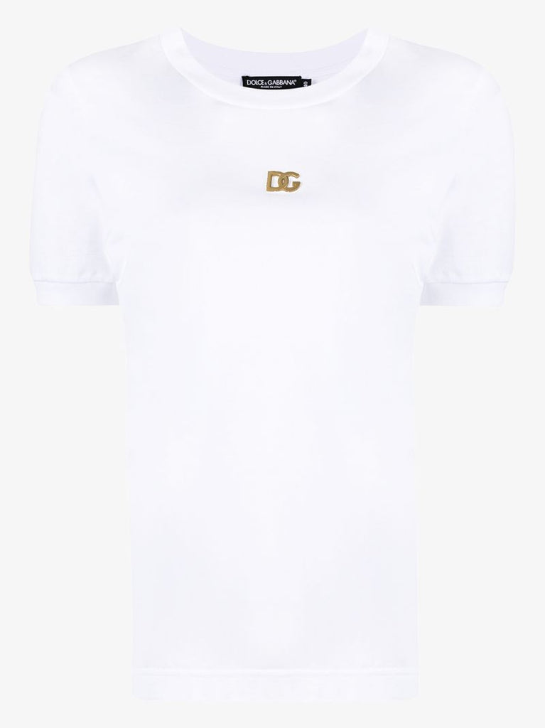 Logo Plaque Cotton T-shirt
