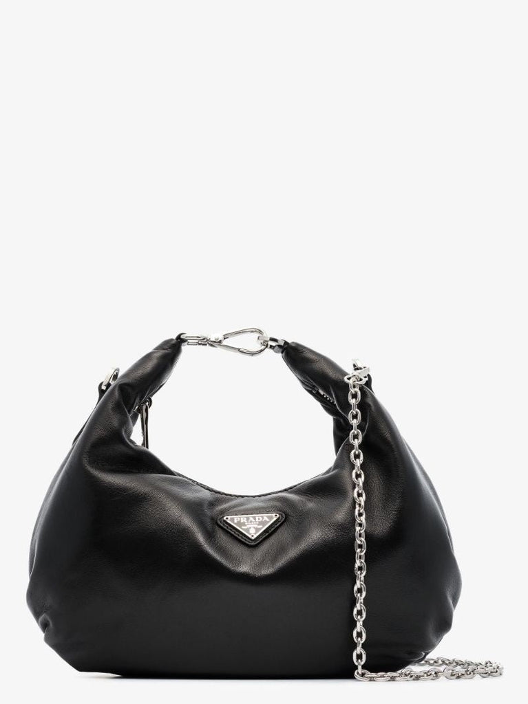 Chain-link Detail Shoulder Bag