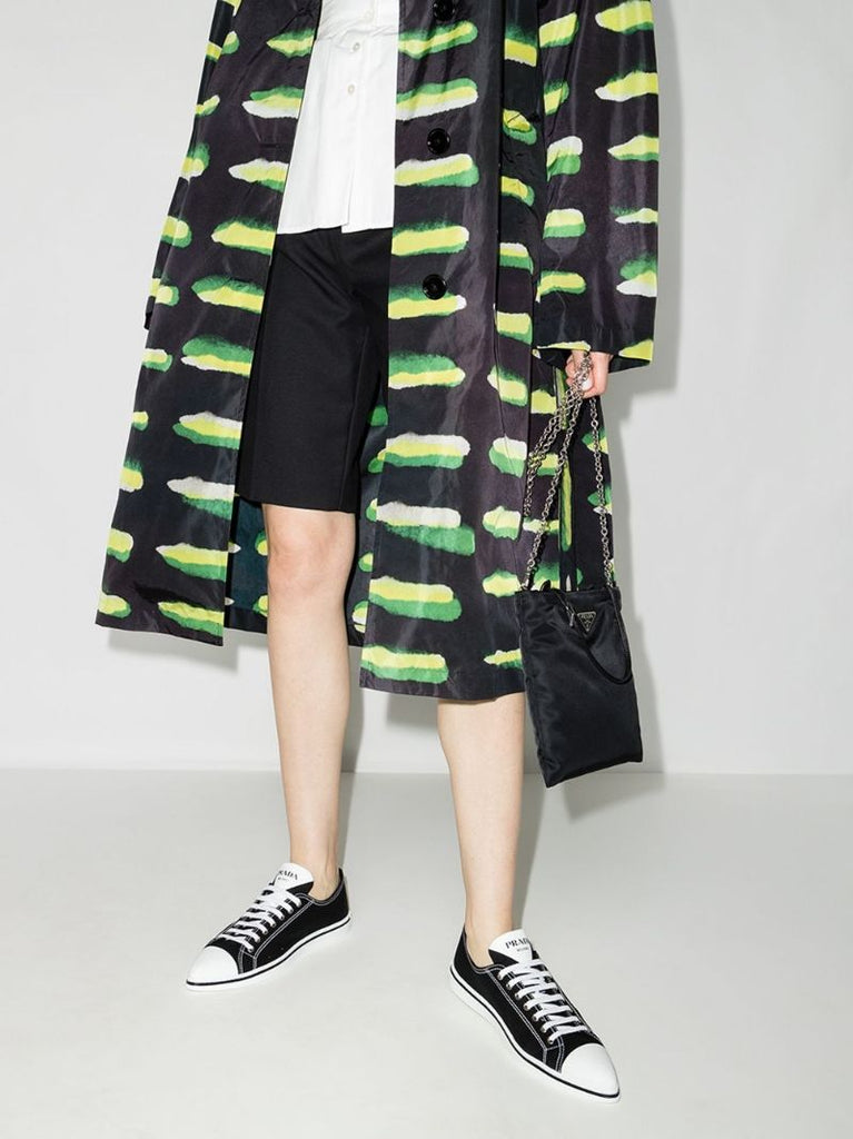 Black Synthesis Low Top Sneakers