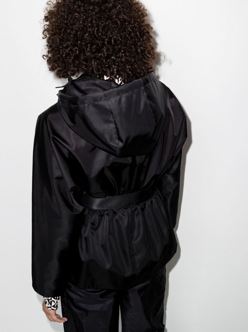 Re-nylon Gabardine Belted Jacket