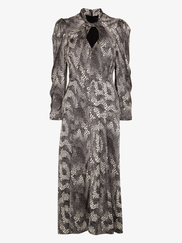 Vilma Printed Midi Dress