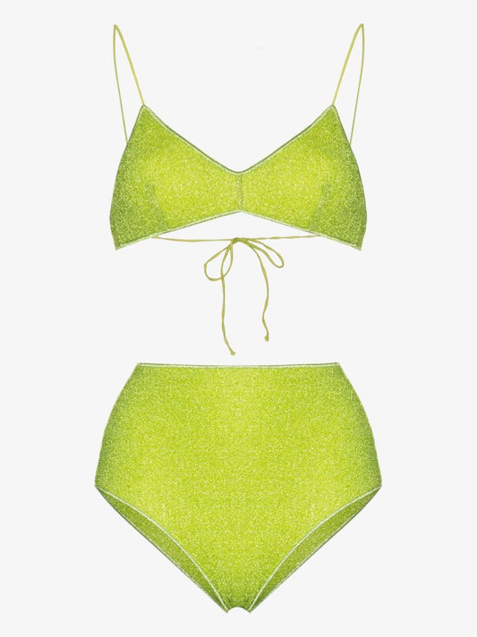 LumiÃ_x0083_Â©re Metallic High Waist Bikini