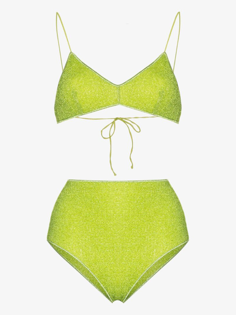 LumiÃ_x0083_Â©re Metallic High Waist Bikini