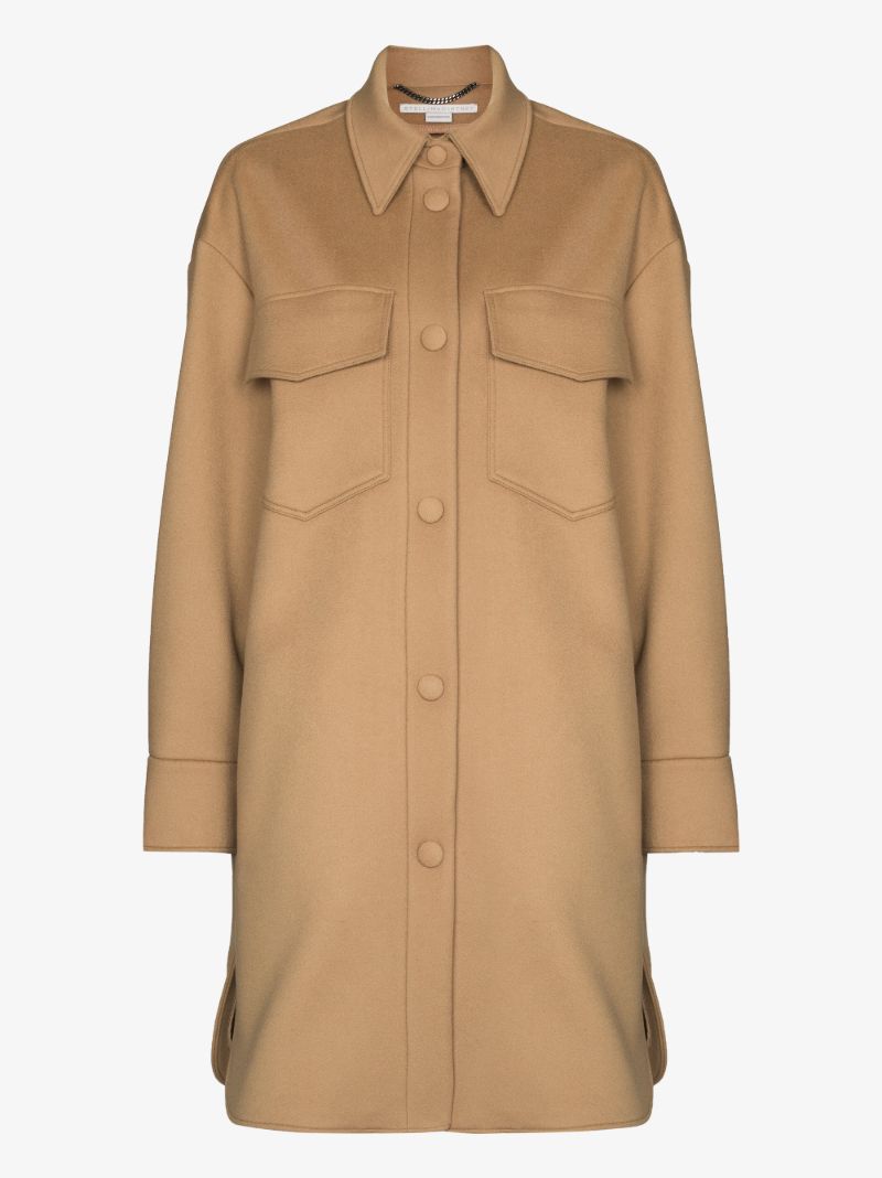 Kerry Buttoned Wool Coat