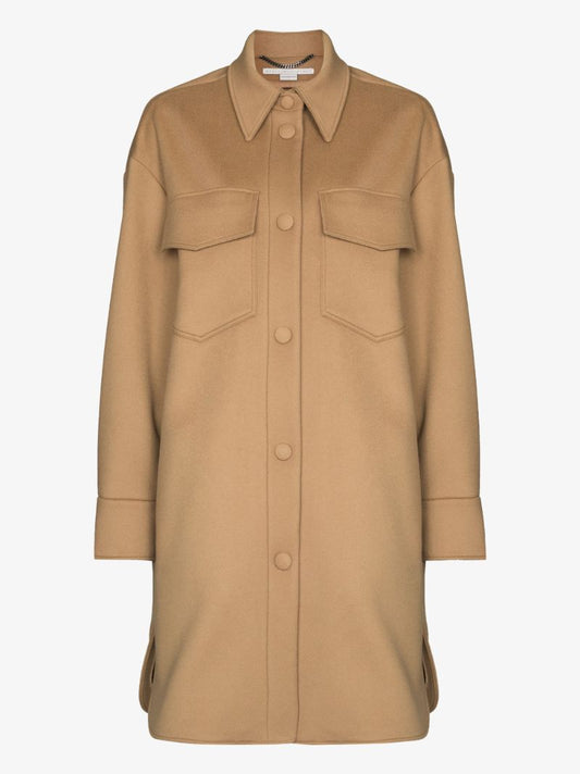 Kerry Buttoned Wool Coat