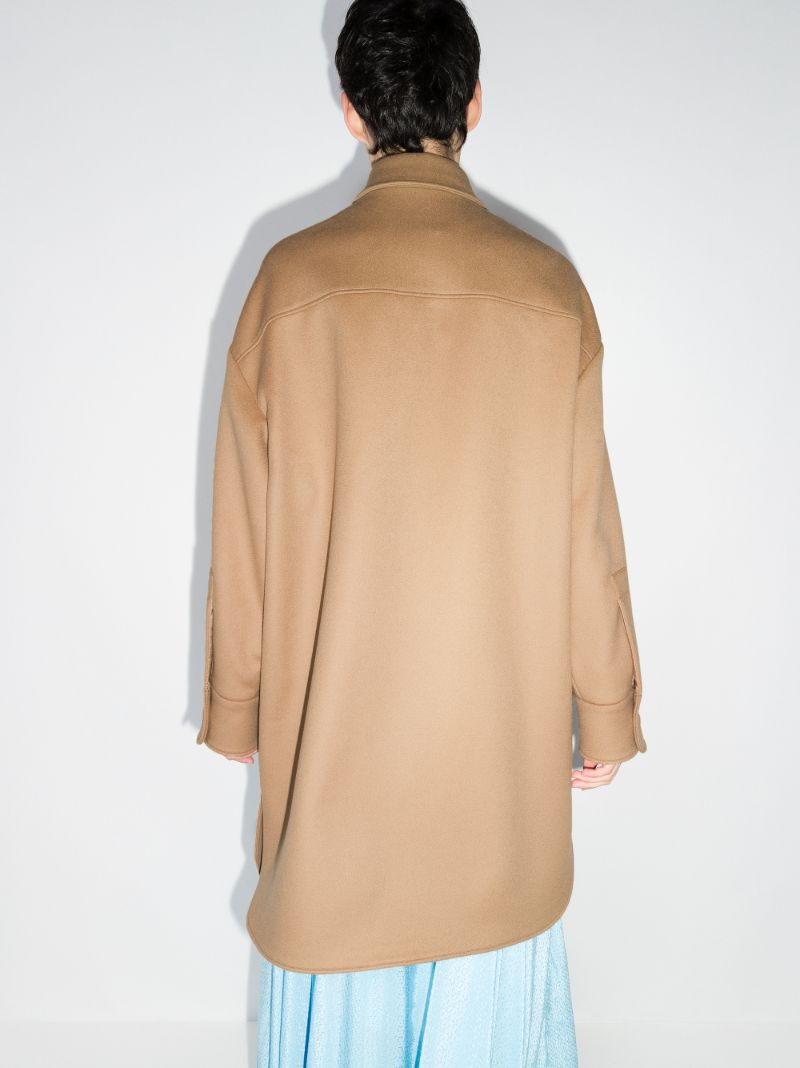 Kerry Buttoned Wool Coat