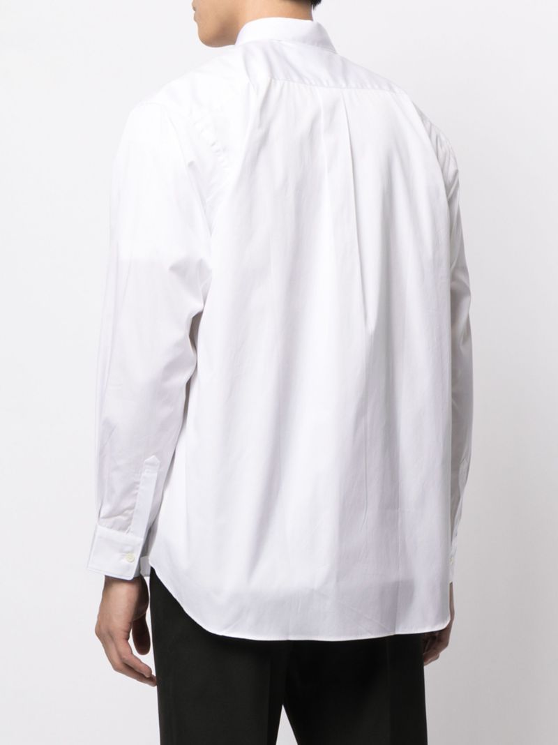 White Long Sleeve Cotton Shirt