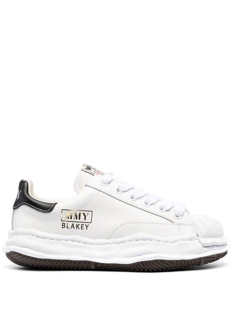 White Blakey Low Top Sneakers