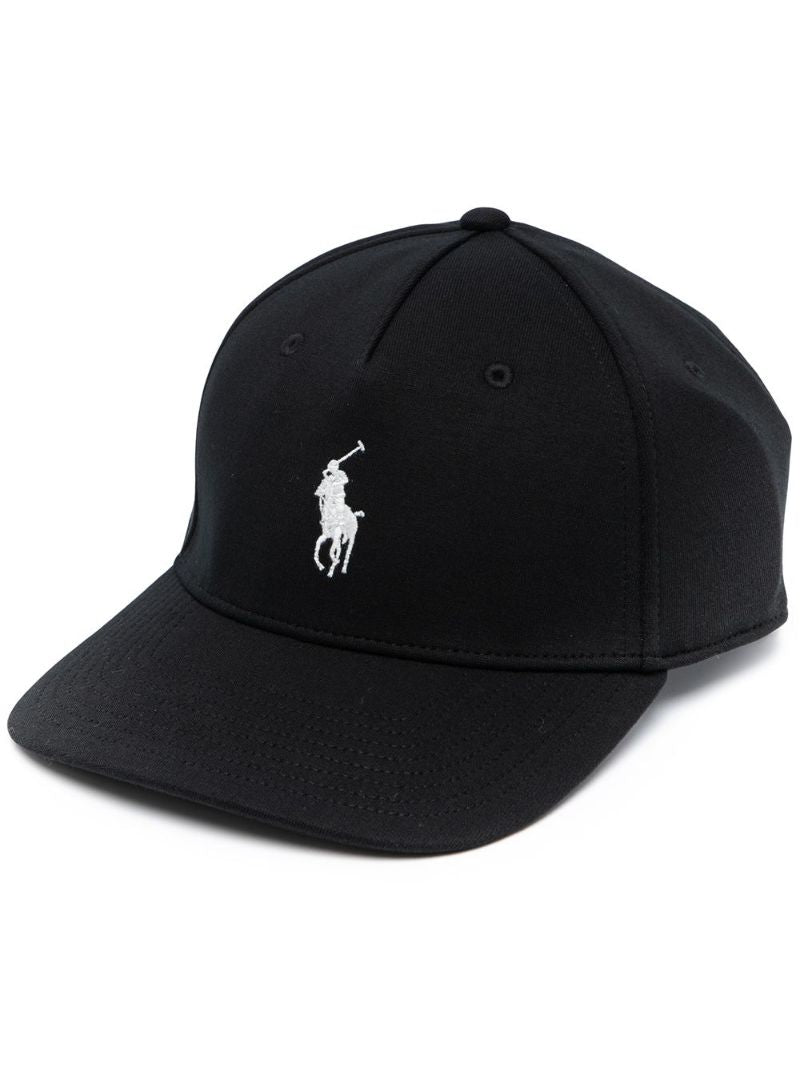 Black Pony Embroidered Baseball Cap