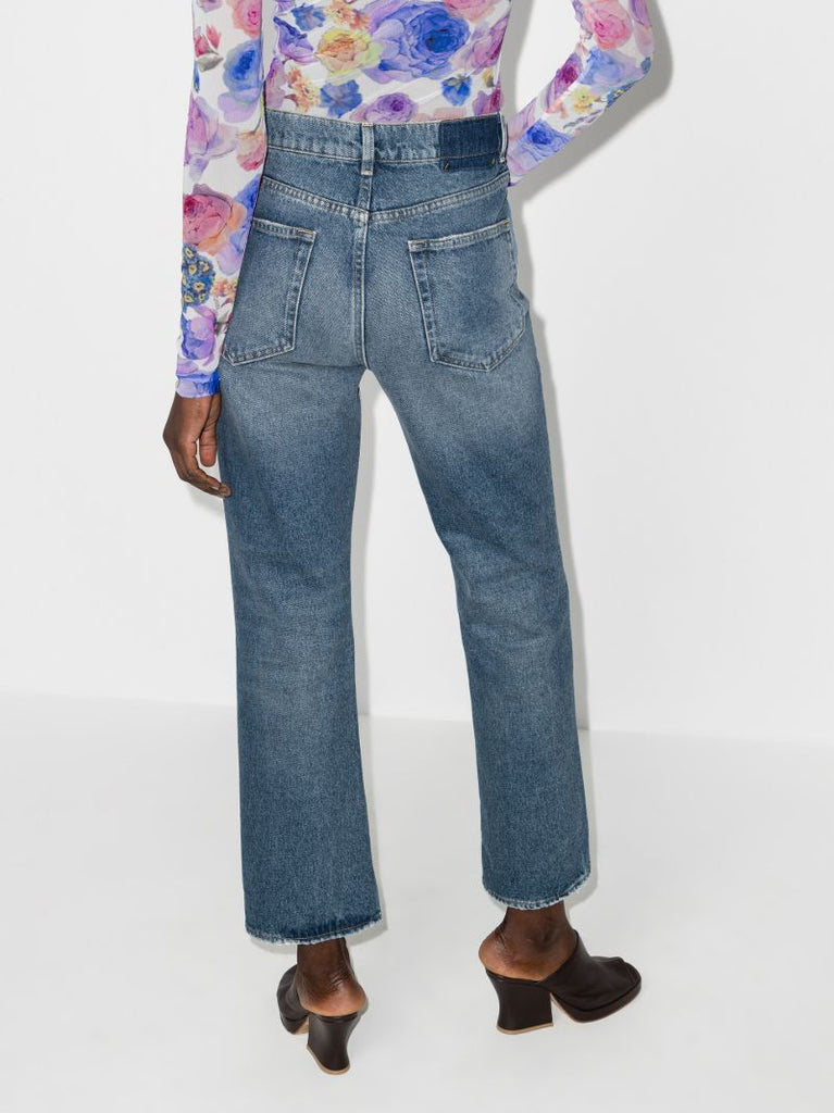 Deryn Straight Leg Cropped Jeans