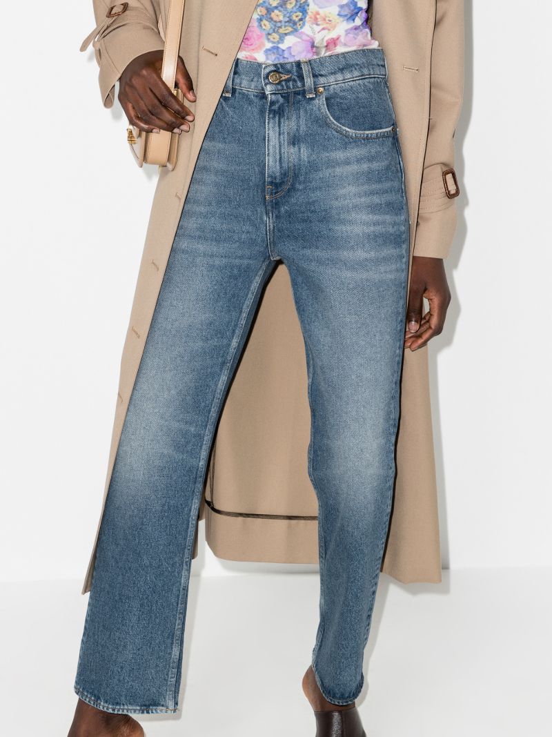 Deryn Straight Leg Cropped Jeans
