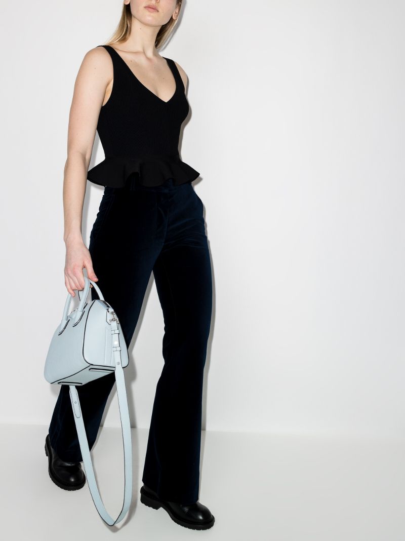 V-neck Ruffled Vest Top