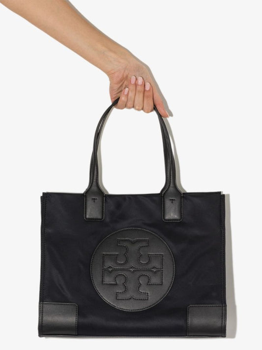 Black Ella Small Tote Bag