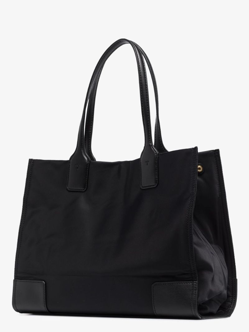 Black Ella Small Tote Bag