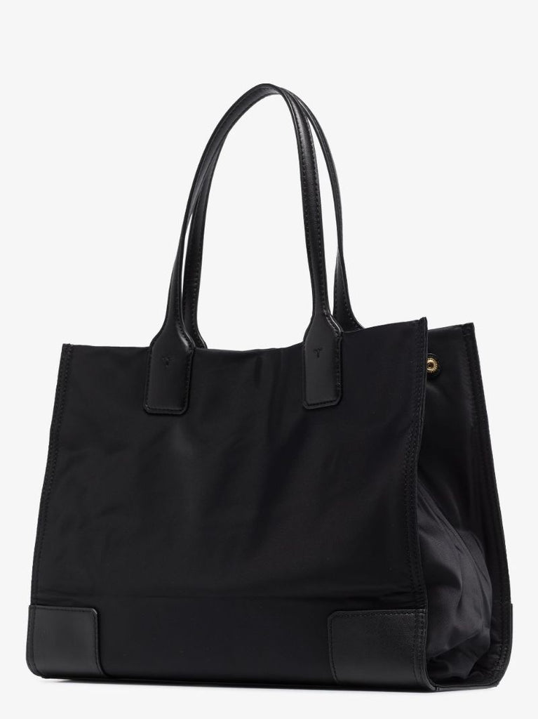Black Ella Small Tote Bag