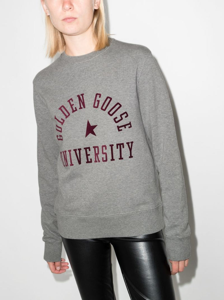 Athena Printed Cotton Sweatshirt