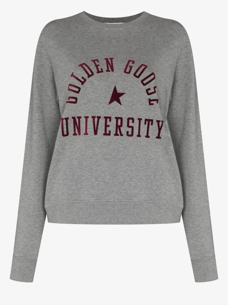 Athena Printed Cotton Sweatshirt