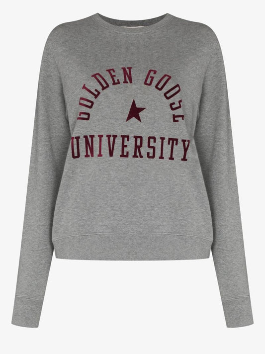 Athena Printed Cotton Sweatshirt