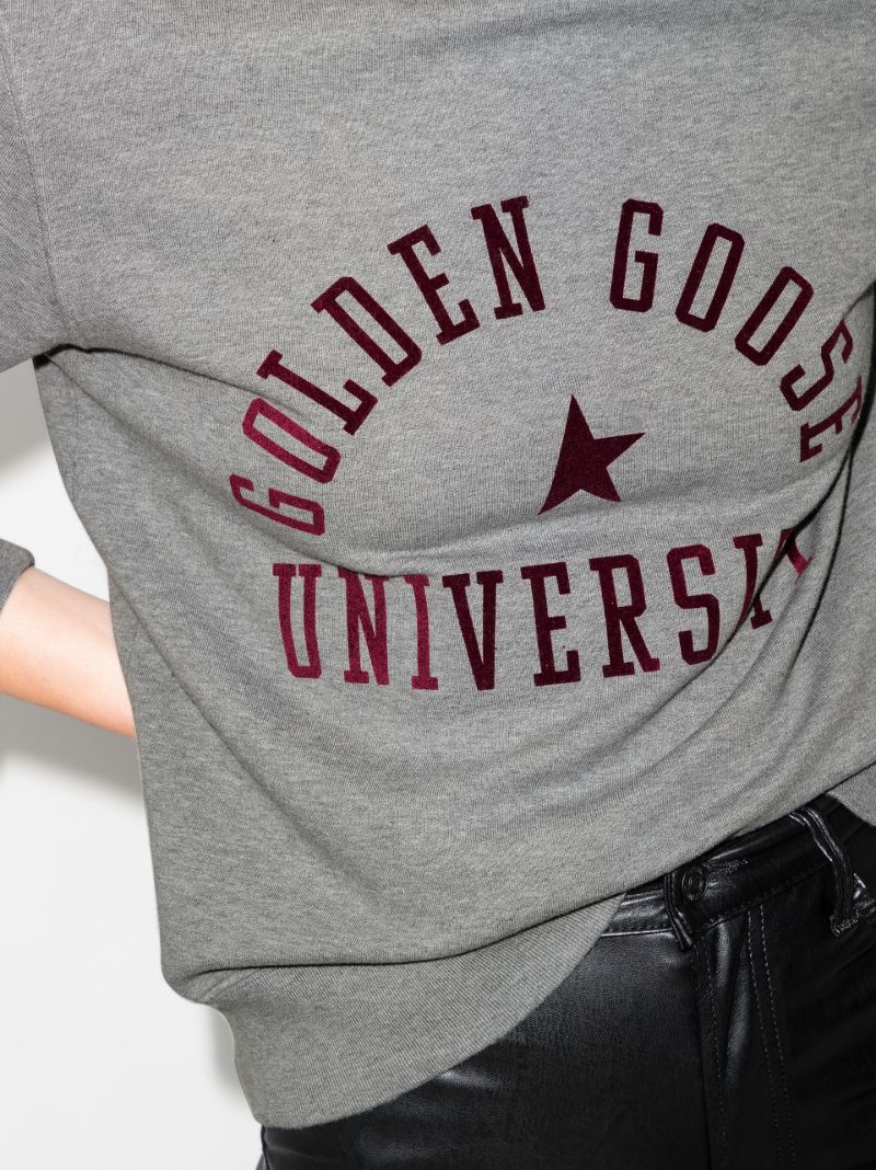 Athena Printed Cotton Sweatshirt