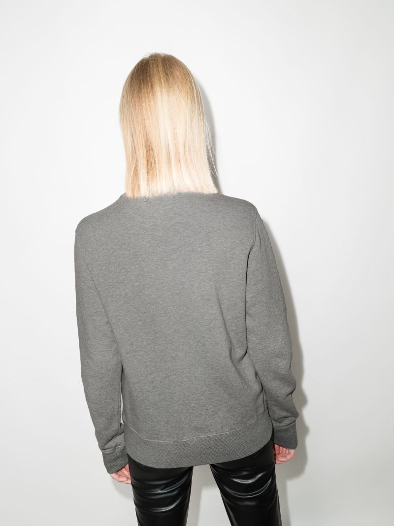 Athena Printed Cotton Sweatshirt