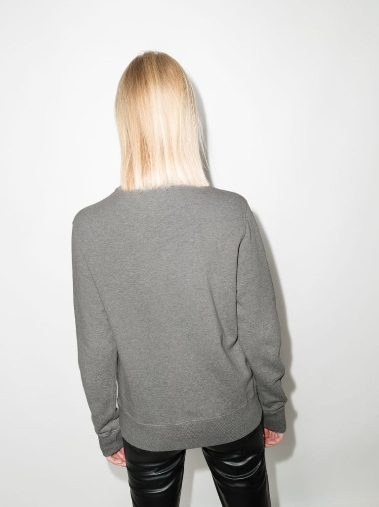 Athena Printed Cotton Sweatshirt
