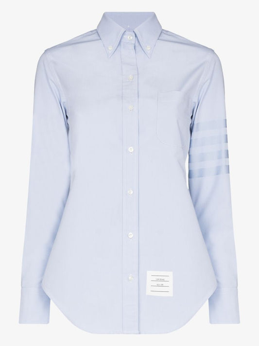 4-bar Stripe Cotton Shirt