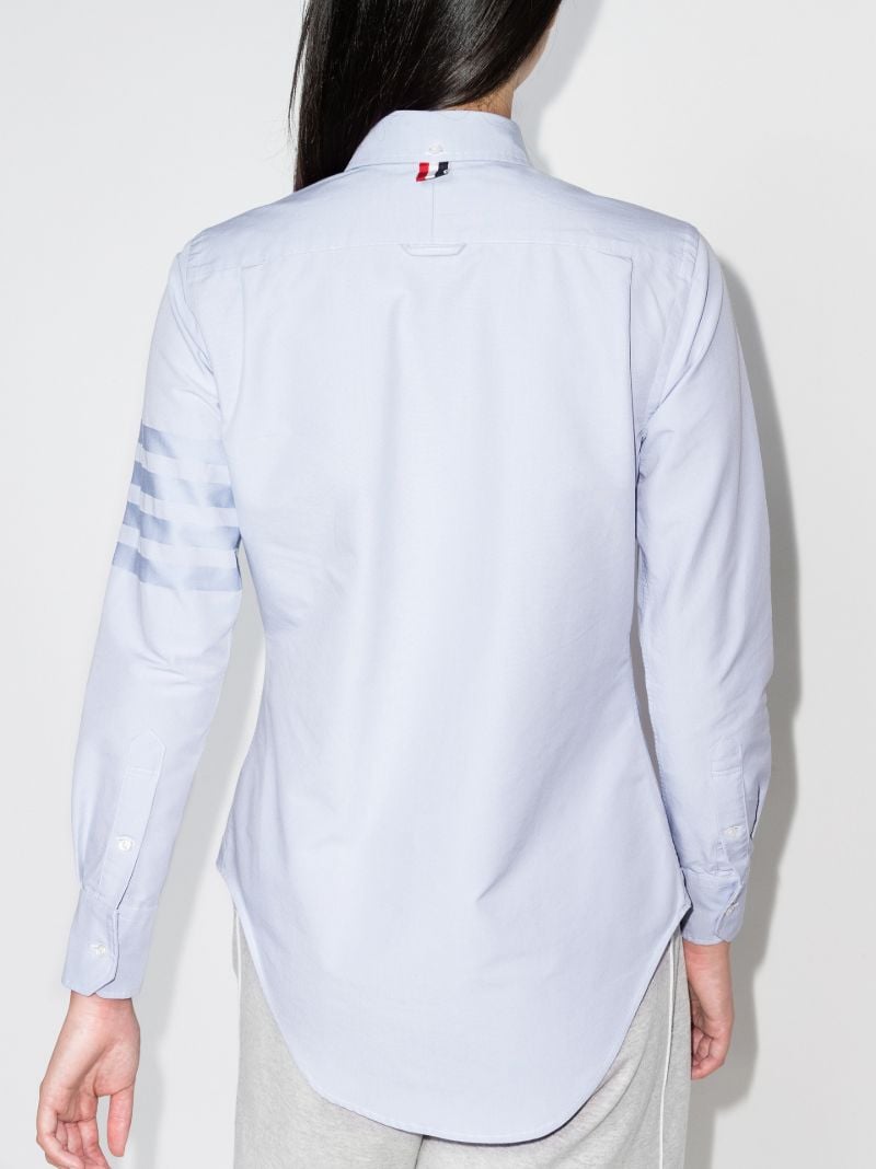 4-bar Stripe Cotton Shirt