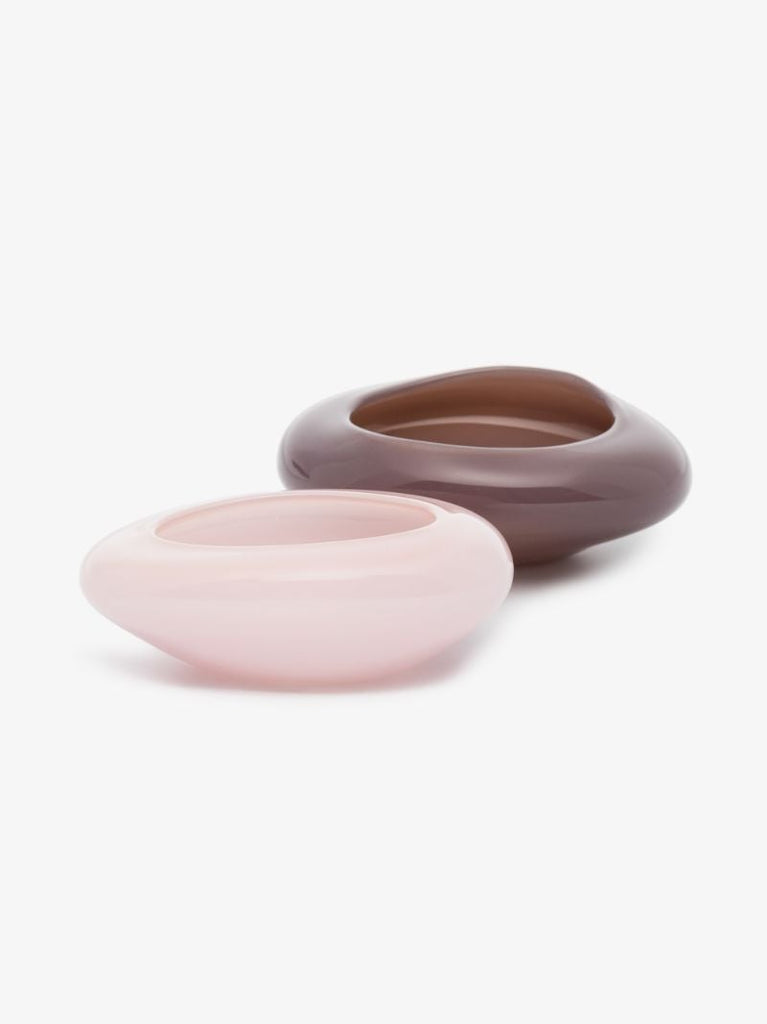 Pink and Purple Candy Dish Set