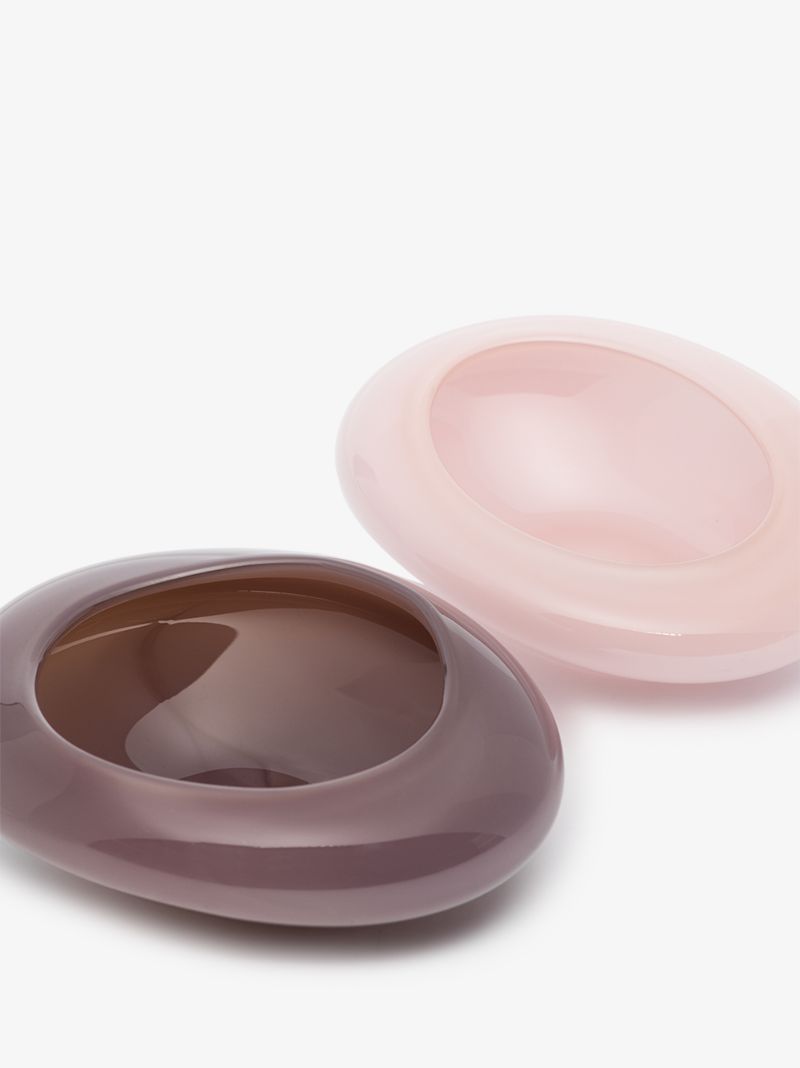 Pink and Purple Candy Dish Set
