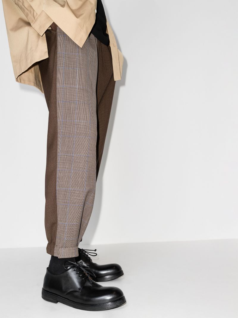 Black Zucca Zeppa Leather Derby Shoes