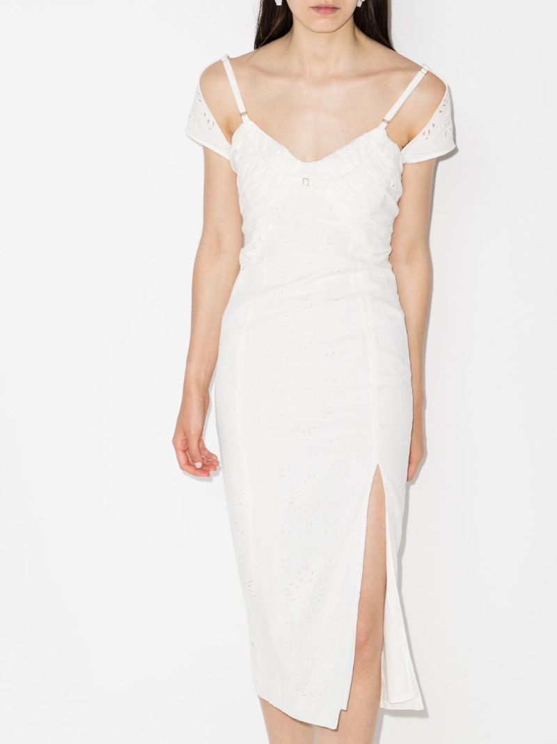 La Robe Tovallo Broderie Anglaise Midi Dress