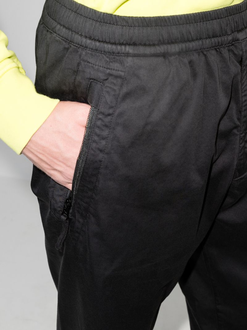 Logo-patch Straight-leg Trousers