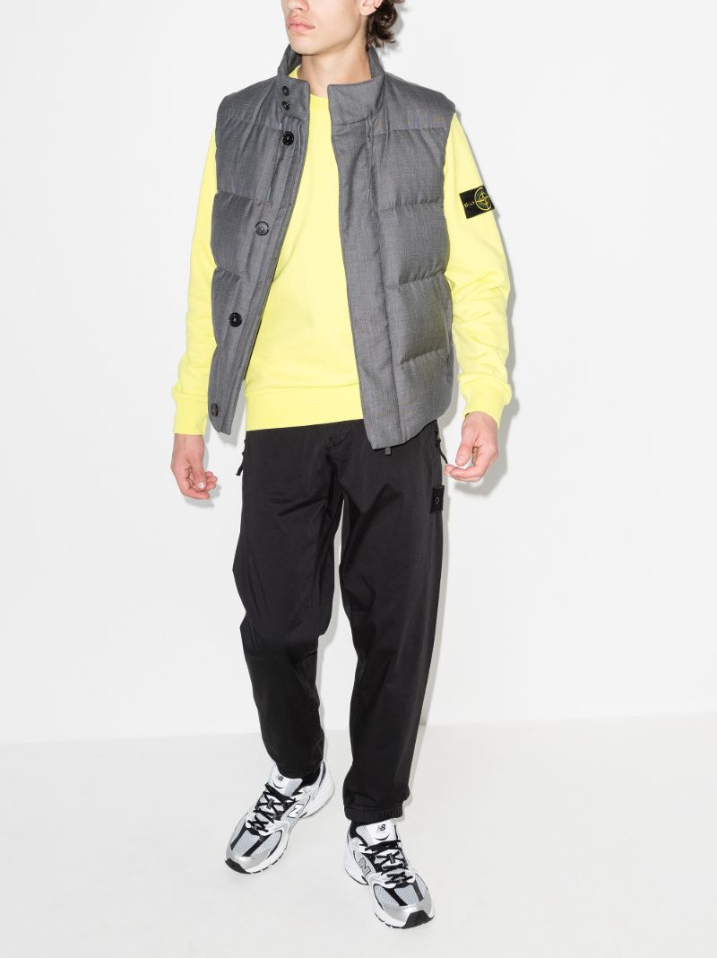 Logo-patch Straight-leg Trousers