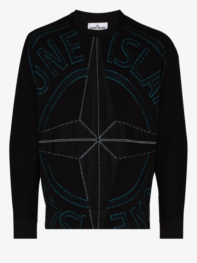 Compass Logo-printed Sweatshirt