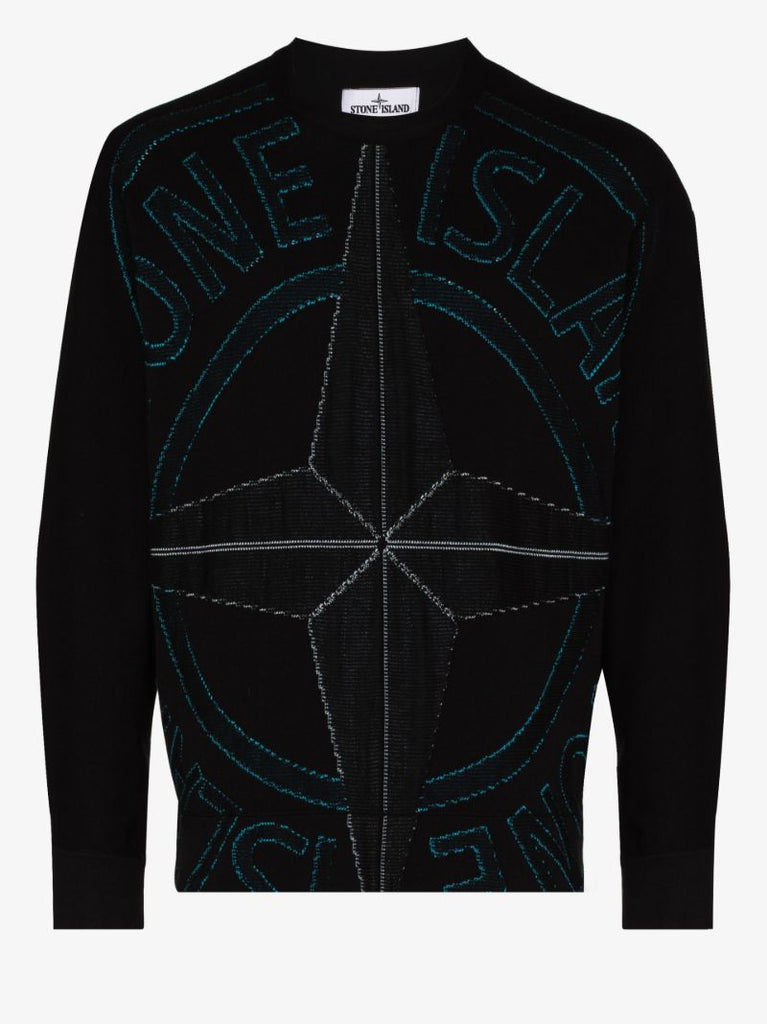 Compass Logo-printed Sweatshirt