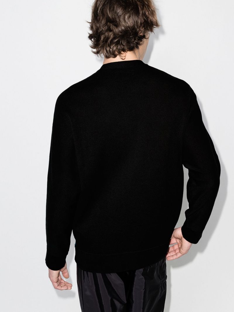 Compass Logo-printed Sweatshirt