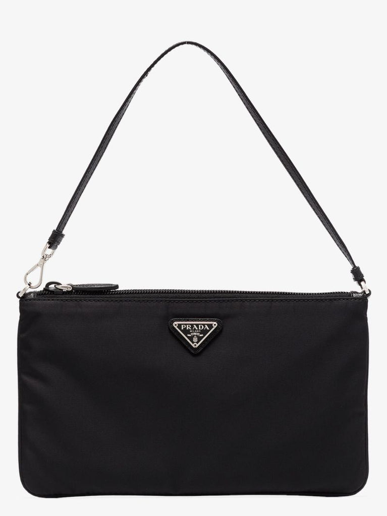 Black Re-nylon Shoulder Bag