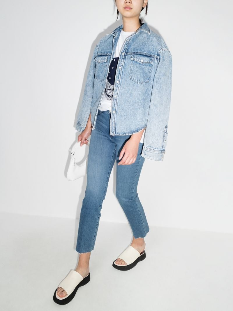 Le High Straight Leg Jeans