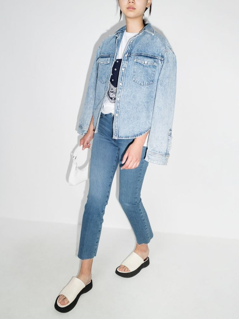 Le High Straight Leg Jeans