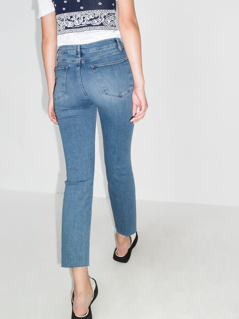 Le High Straight Leg Jeans